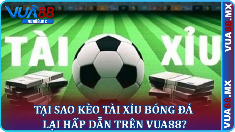 Tại Sao Kèo Tài Xỉu Bóng Đá Lại Hấp Dẫn Trên Vua88?